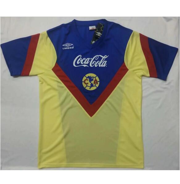 1988 Club America Retro Home Kit Soccer Jersey